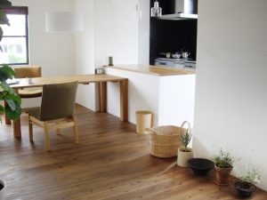 天然素材を取り入れたリフォーム