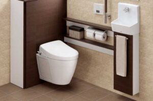 壁掛けトイレで掃除時間を時短！