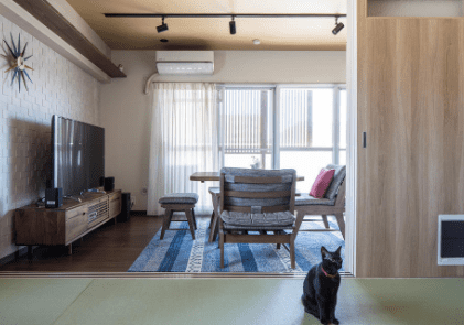 子供、孫が一堂に会することができるダイニング